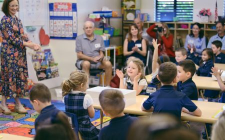 Trinity Elementary School Full classroom
